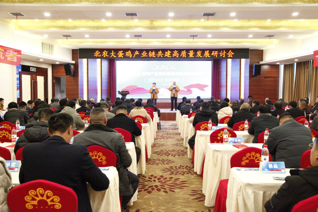 北農(nóng)大蛋雞產(chǎn)業(yè)鏈共建高質(zhì)量發(fā)展研討會順利召開